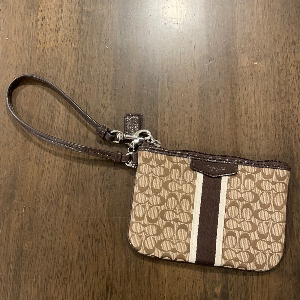 Coach wristlet